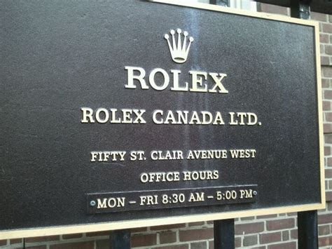 rolex st clair toronto|rolex toronto phone number.